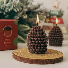 Pinecone Candle