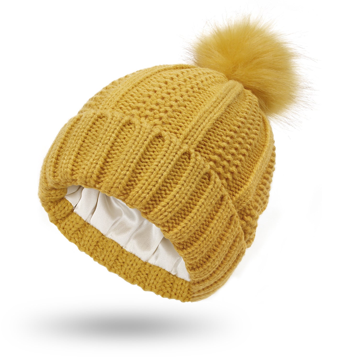 Knitted woolen hat