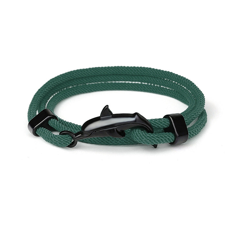 Adjustable Marine Animal Charm Bracelet