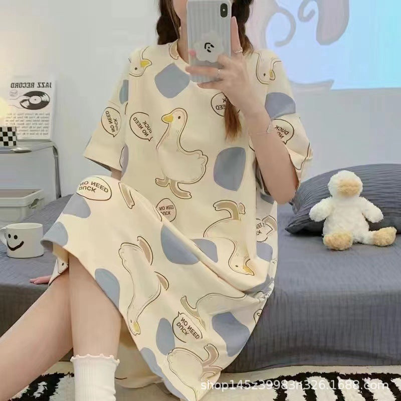 Womens Pajama Dress
