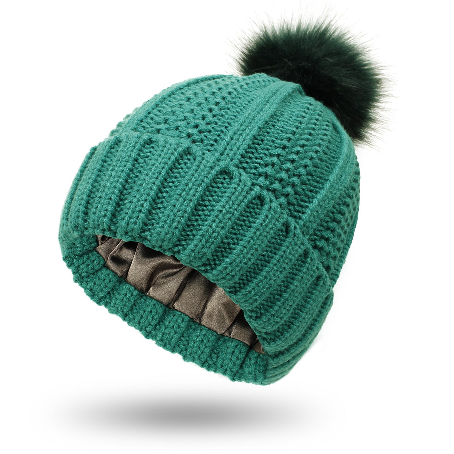 Knitted woolen hat