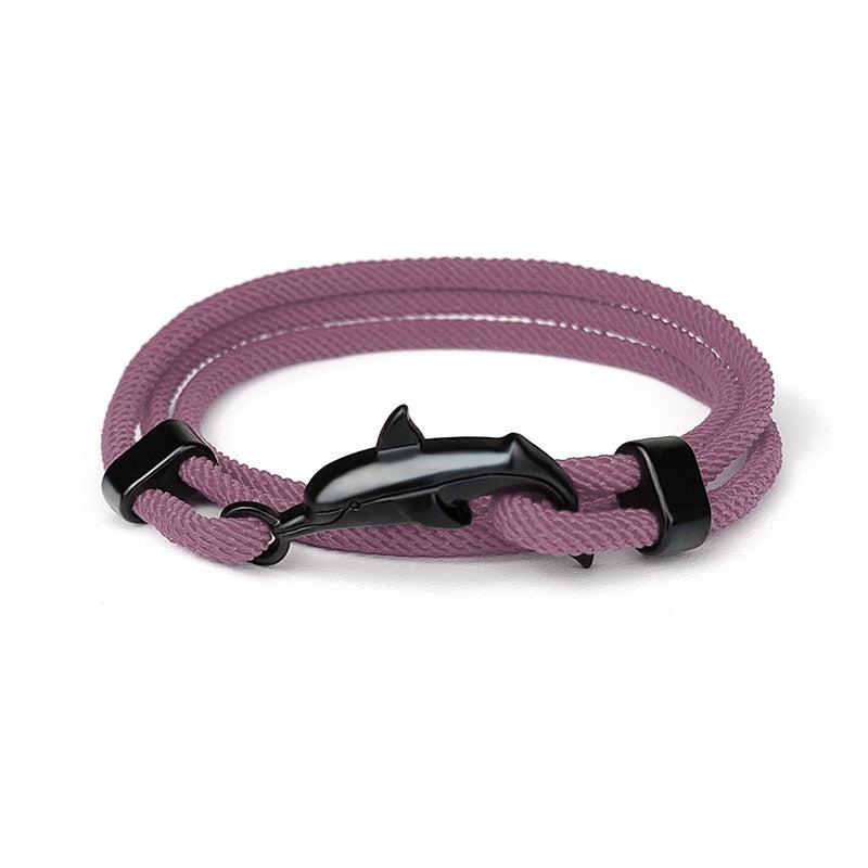 Adjustable Marine Animal Charm Bracelet