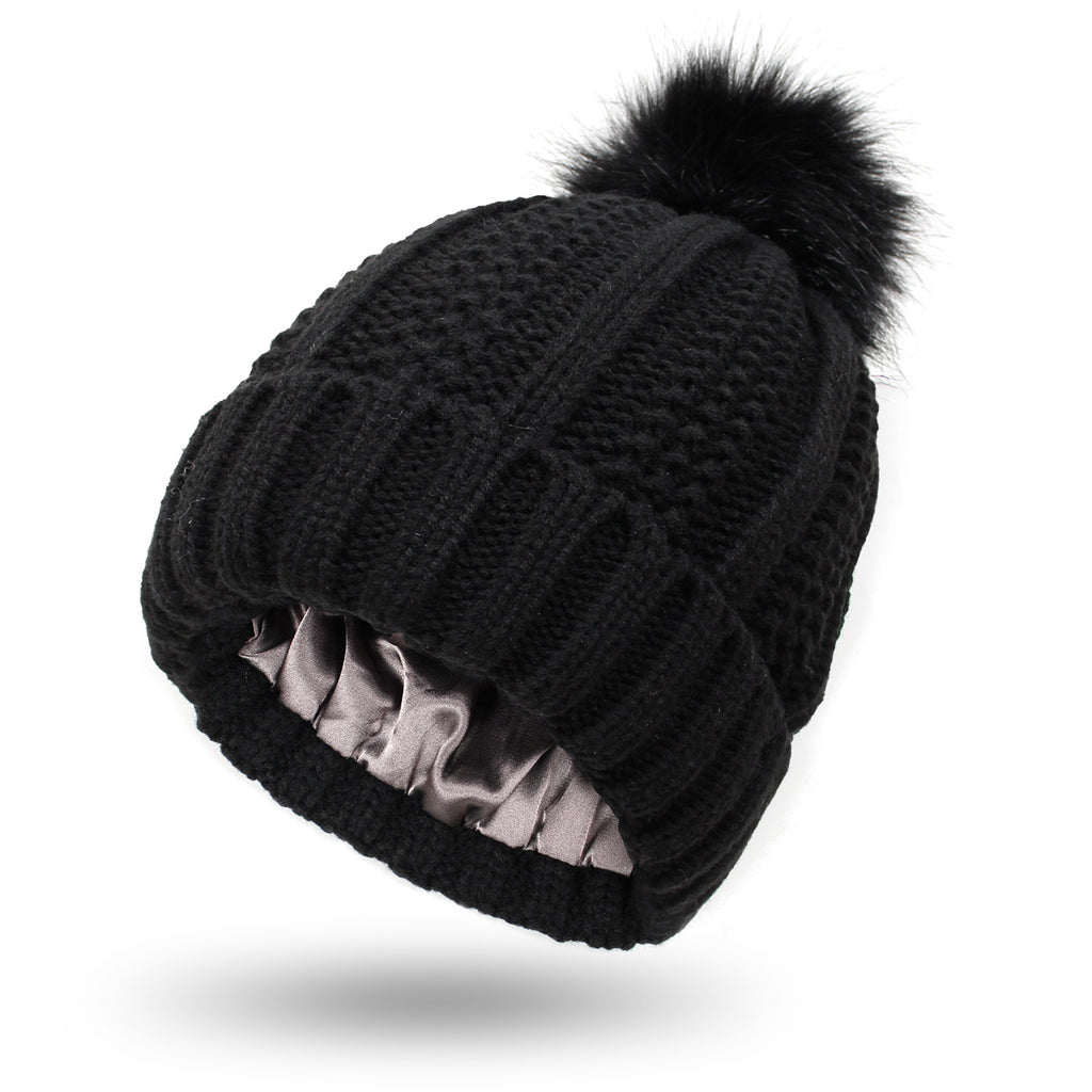 Knitted woolen hat
