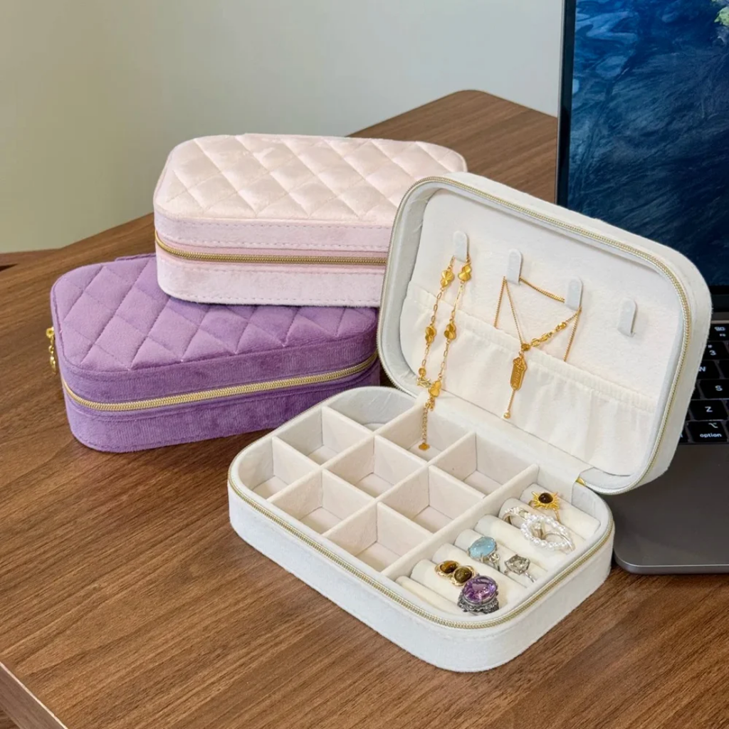 Velvet Jewellery Box